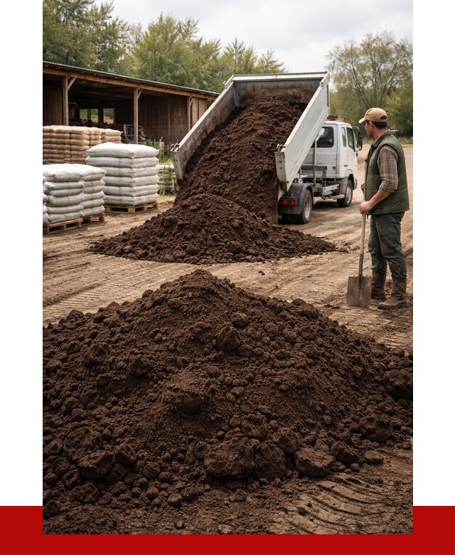 Купить торф с доставкой в Алексине от 4615 р. за куб | ПРОНЕРУДЛкс