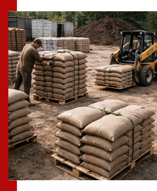 Доставка торфа в мешках по выгодным ценам в Алексине