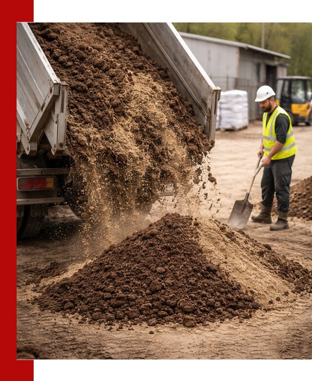 Доставка торфо-песчаной смеси в Алексине для строительства и озеленения