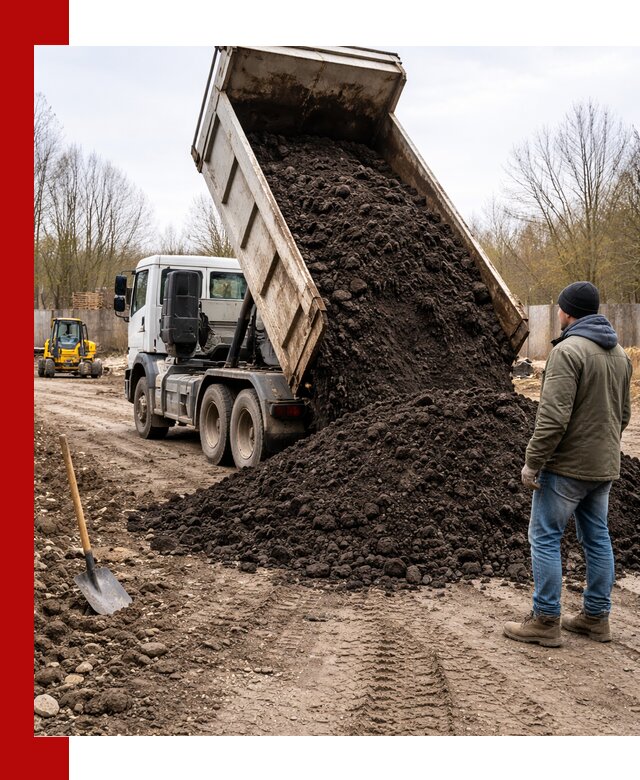 Доставка чернозема навалом в Алексине быстро и выгодно