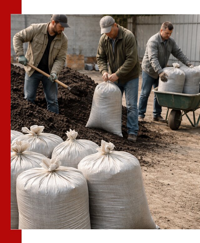 Купить чернозем в мешках с доставкой в Алексине