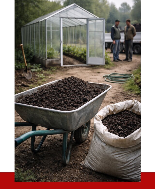 Чернозем для теплицы в Алексине с доставкой от 1648 р. | ПРОНЕРУДЛкс