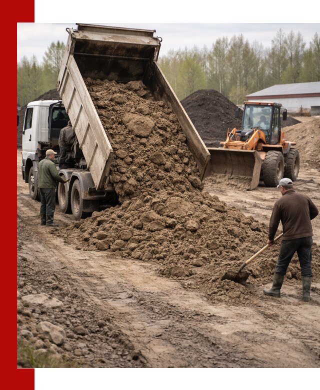 Доставка глин и суглинков в Алексине оптом и вкрай