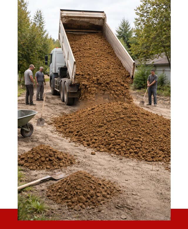 Купить суглинок с доставкой в Алексине от 2747 р. за куб | ПРОНЕРУДЛкс