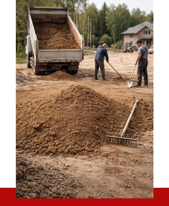 Суглинок для планировки в Алексине с доставкой от 4615 р. | ПРОНЕРУДЛкс