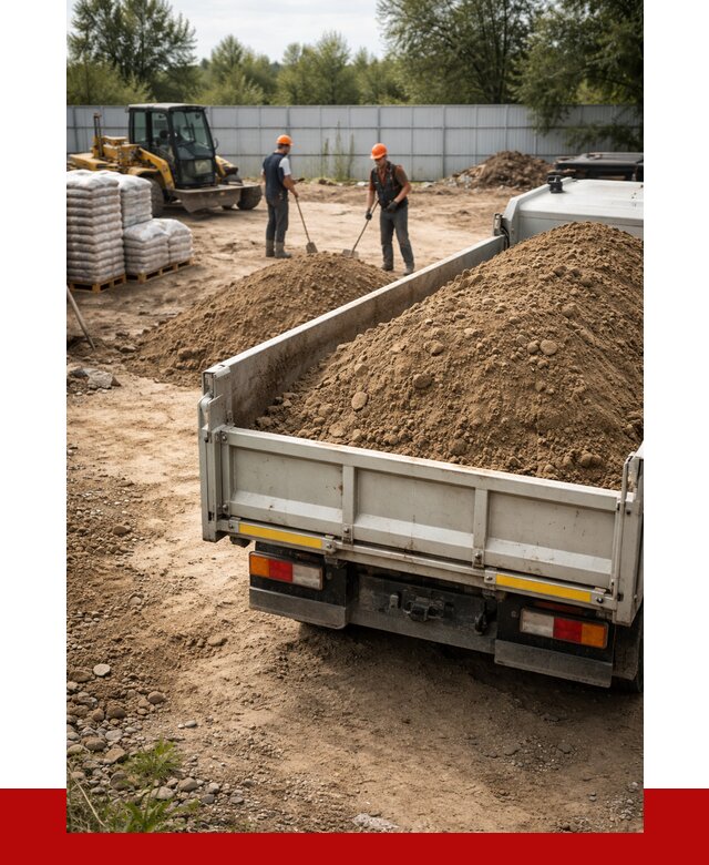 Супесь с доставкой в Алексине от 2692 р. за куб | ПРОНЕРУДЛкс