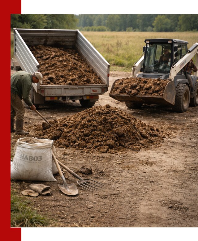 Доставка конского навоза в Алексине с разгрузкой и доставкой на объект