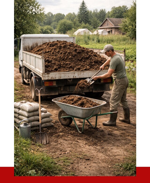 Купить коровий навоз с доставкой в Алексине от 1978 р. | ПРОНЕРУДЛкс
