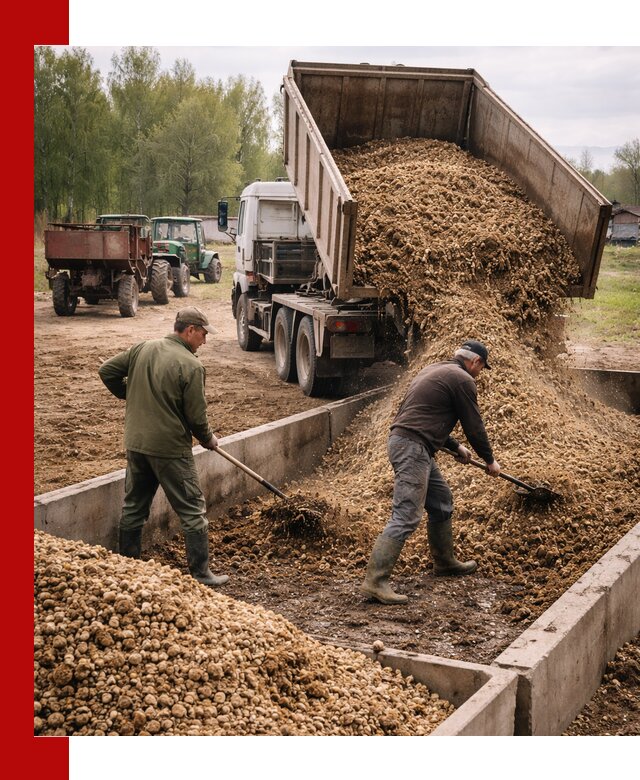 Куриный помет с доставкой в Алексине оптом и в розницу