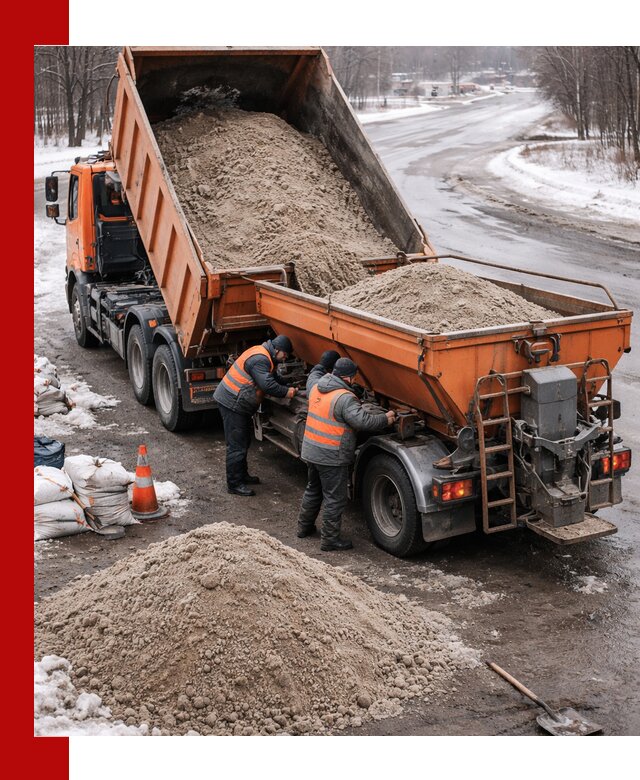 Поставка и вывоз пескосоля в Алексине оптом и в розницу
