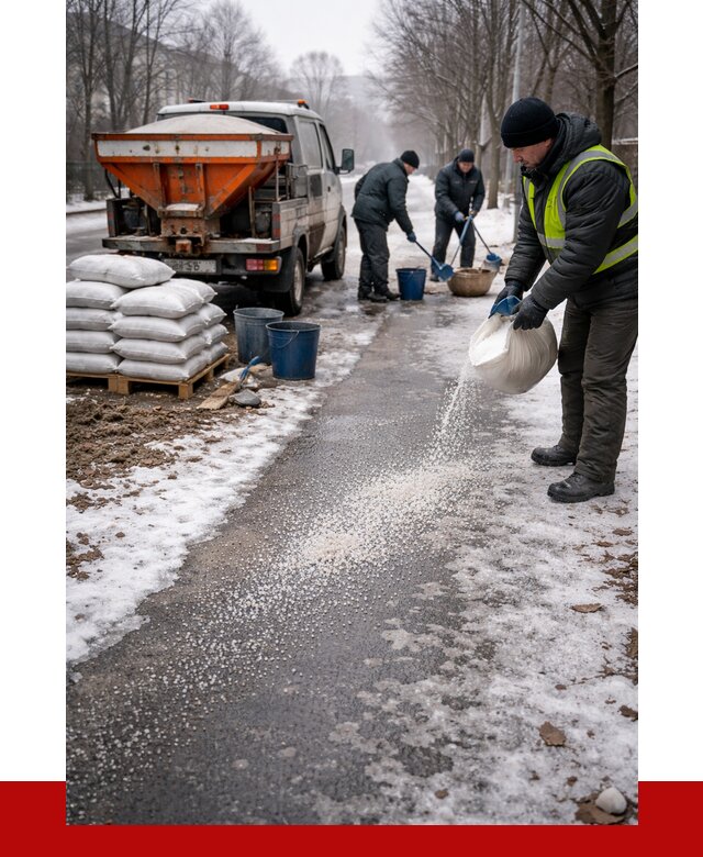 Реагент против гололеда в Алексине с доставкой от 4945 р. | ПРОНЕРУДЛкс