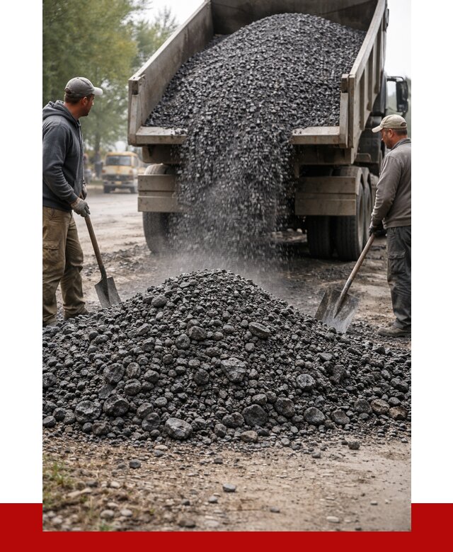 Дробленый асфальт в Алексине от 3077 р. с доставкой | ПРОНЕРУДЛкс