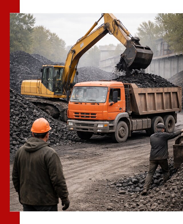 Доставка угля автотранспортом в Алексине быстро и выгодно