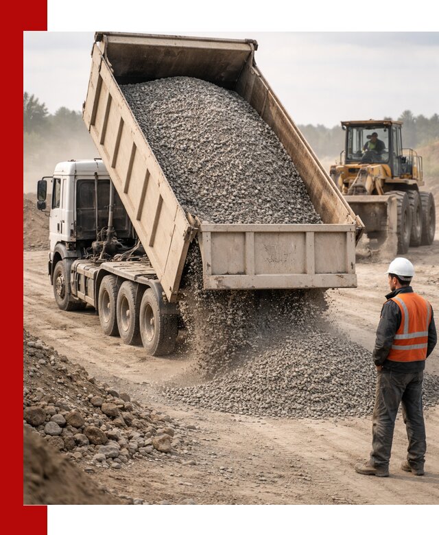 Доставка самосвалом 40 кубов цемента и сыпучих в Алексине