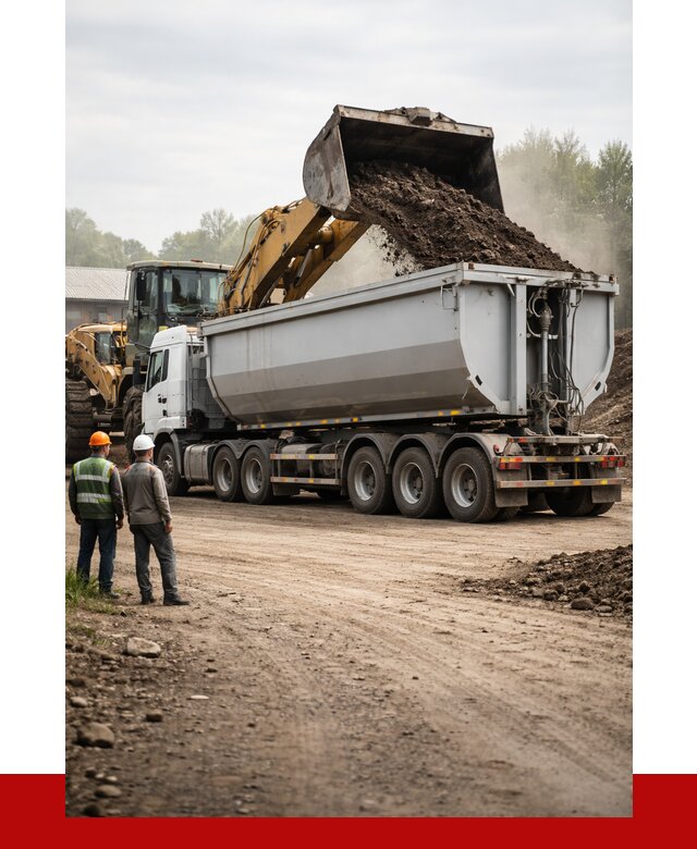 Аренда Тонар 40 тонн в Алексине от 7142 руб. в сутки | ПРОНЕРУДЛкс