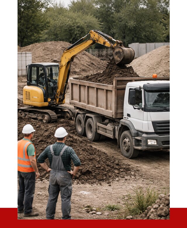 Вывоз грунта в Алексине от 4945 р. самосвалом | ПРОНЕРУДЛкс
