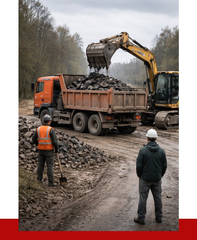Вывоз асфальта в Алексине от 4945 р. самосвалом ПРОНЕРУДЛкс