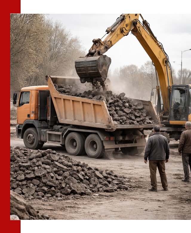 Вывоз асфальта и асфальтового покрытия в Алексине