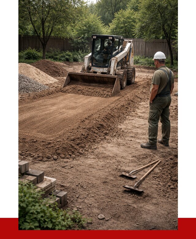 Выравнивание участка под ключ в Алексине от 3846 р. | ПРОНЕРУДЛкс