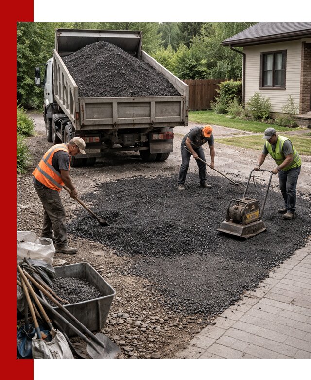 Асфальтовая крошка для двора с доставкой в Алексине